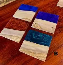  4 шт. подставка под столы винные кофейные чашки чайные напитки из смолы лучшие подставки желтого цвета горячая распродажа товаров