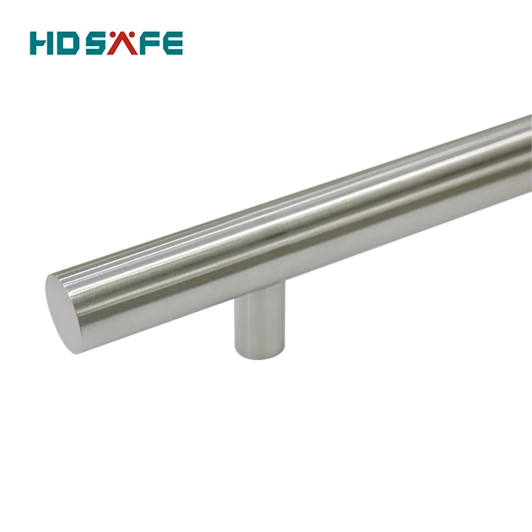 2021 HDSAFE круглая трубка из нержавеющей стали H-образная ручка стеклянная дверная больничная длинная для стеклянной раздвижной