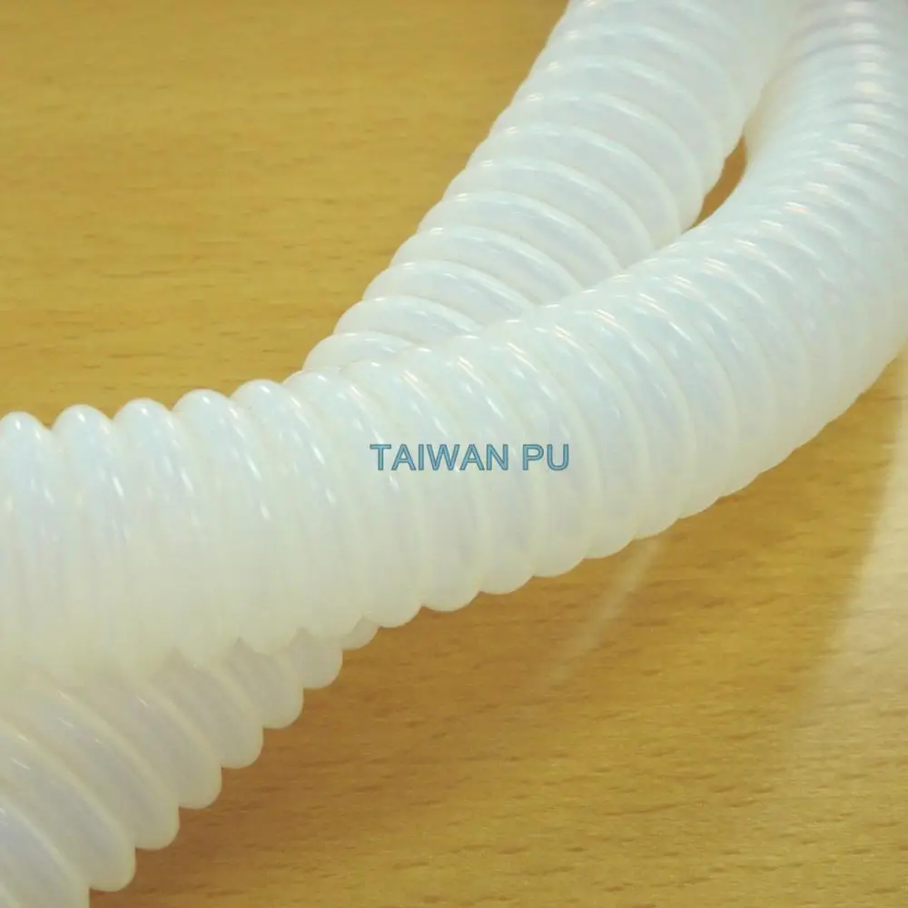 PTFE corrugate pipe manufacturer, PTFE corrugated tube, PTFE corrugated tubing can be use for transporting gas.