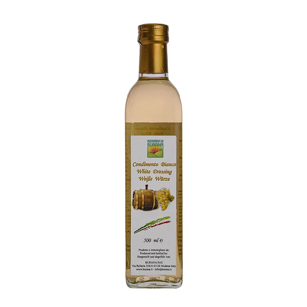  High Quality White Balsamico Vinegar 500 ml - Made in