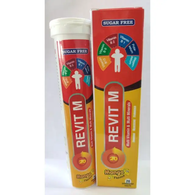 Herbal Extract Nutrition Supplement Multivitamin Effervescent Tablets