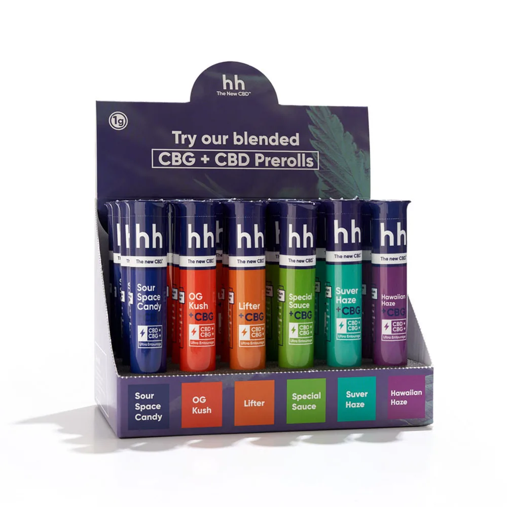 1g CBD + смешанные Премиум-Качества конопляные цветы предварительный