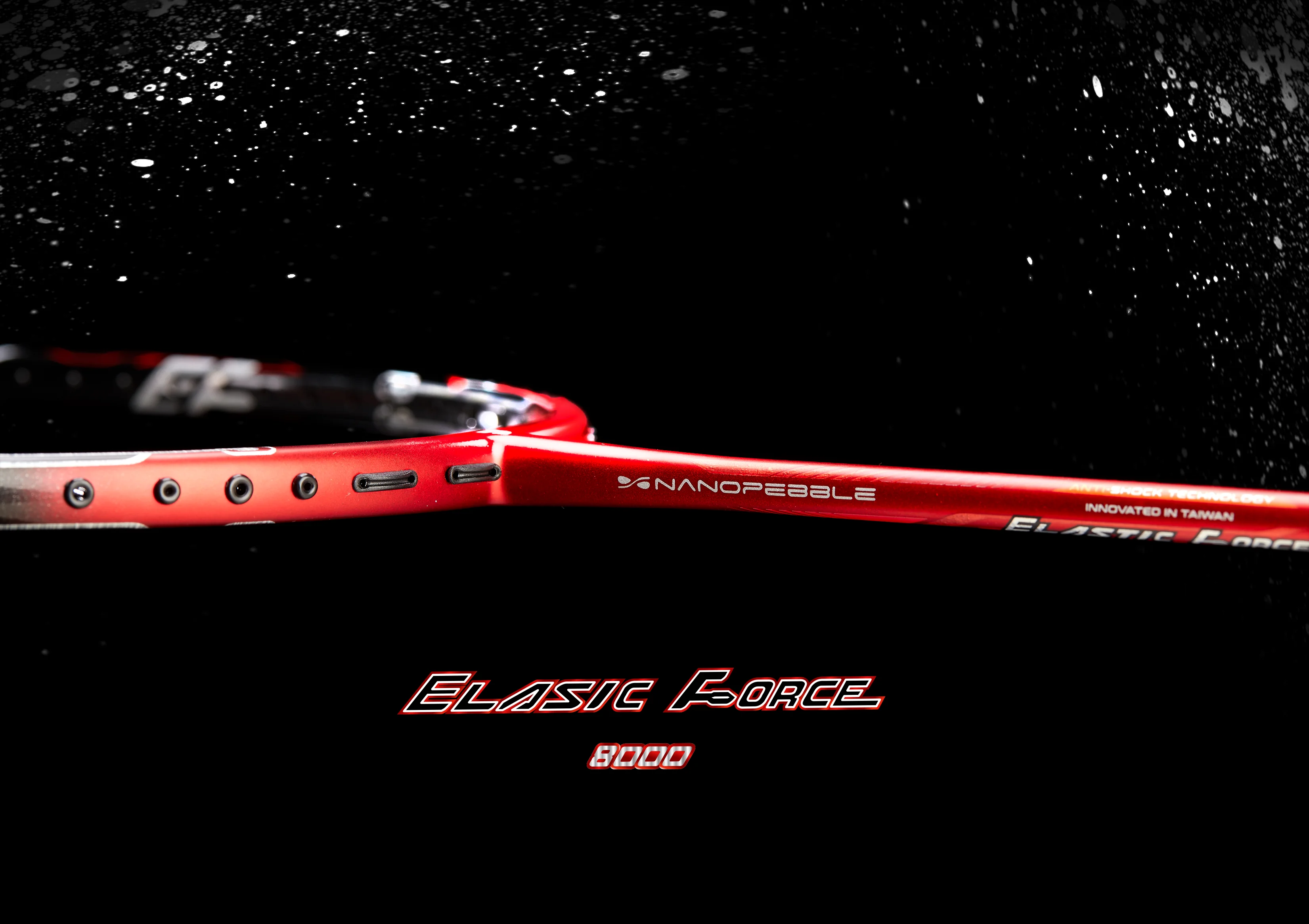 Jnice ELASTIC FORCE 8000 40T Carbon Graphite badminton racket