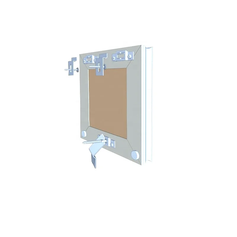 Art Picture Frame hanging security hanger hardware brackets T shape  screws