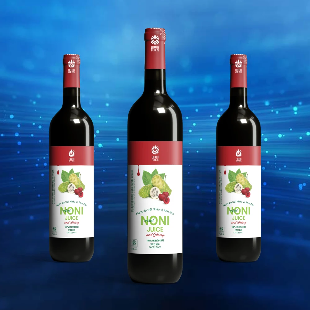 Noni сок и вишня смешанные лучшее качество натуральный зеленый фруктовый бутылка нони фермент напиток