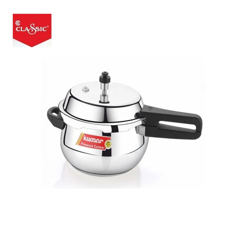 
Standard Quality Stainless Steel Outer Lid Handi 5 Ltr Kitchen Pressure Cooker for Sale 