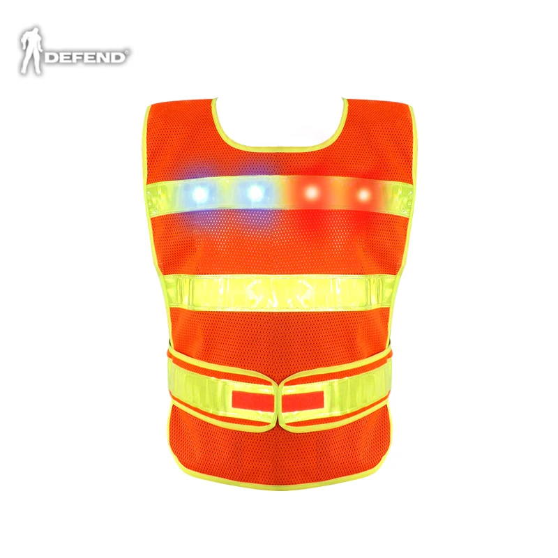 Car rescue safety vest LED for vest