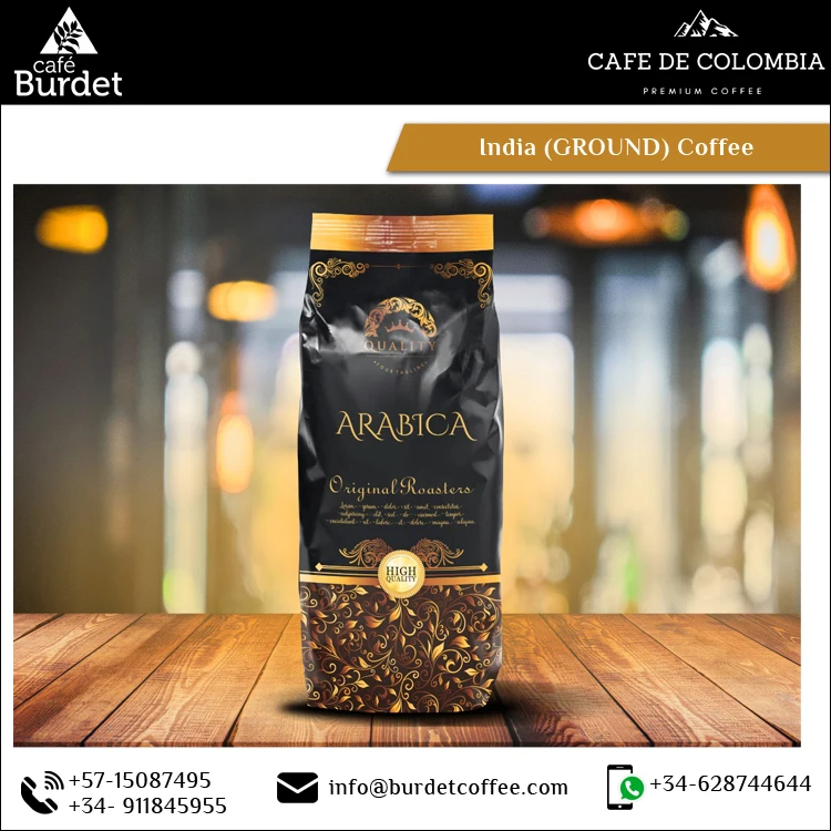 Contract Manufacturing Available India Rich Ground Coffee Powder from Dependable Supplier