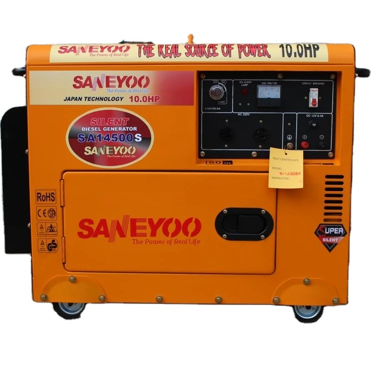Saneyoo fast shipping  5kw portable generator diesel generators