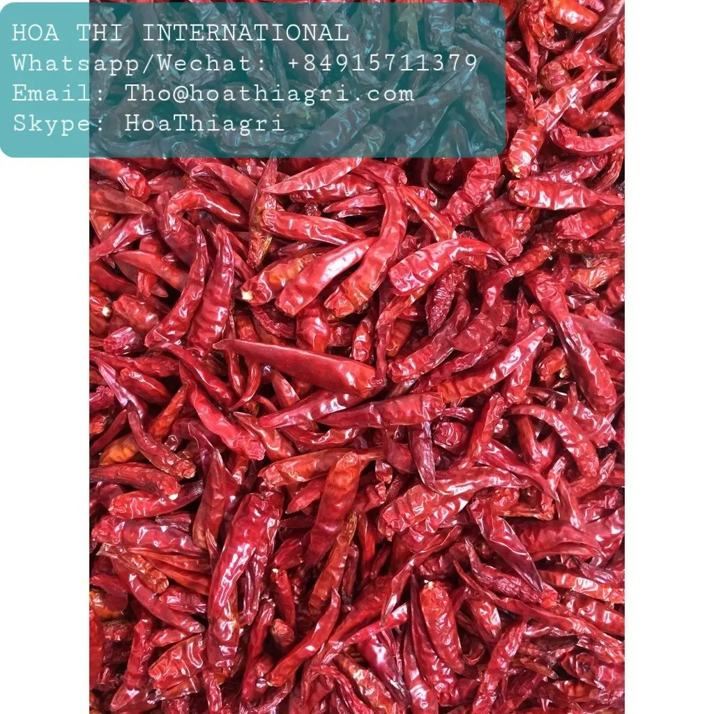 24 Months Shell Life Raw Processing Type Red Color Round Shape Good Quality Dried Red Chilli Origin Vietnam Best