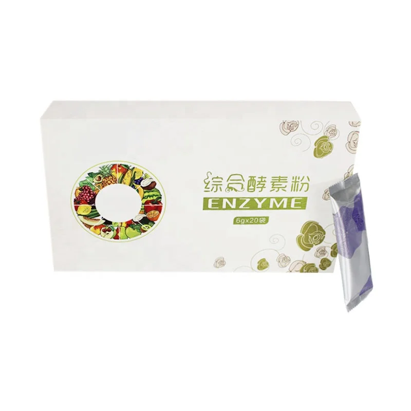 Сменный порошок для похудения со встряхиванием пищи для веганов, ферменты от натуральных фруктов и овощей