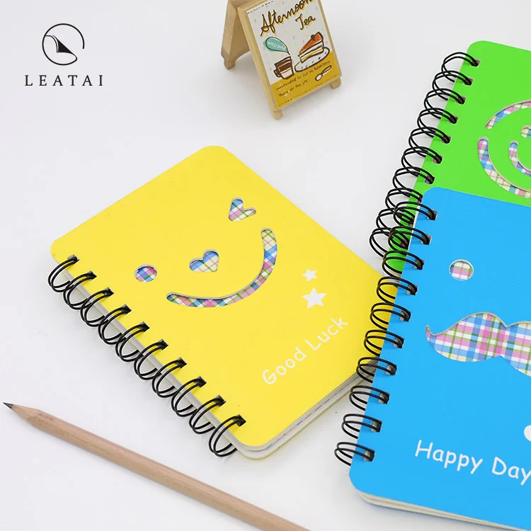 
Custom small pocket size spiral binding notebooks 