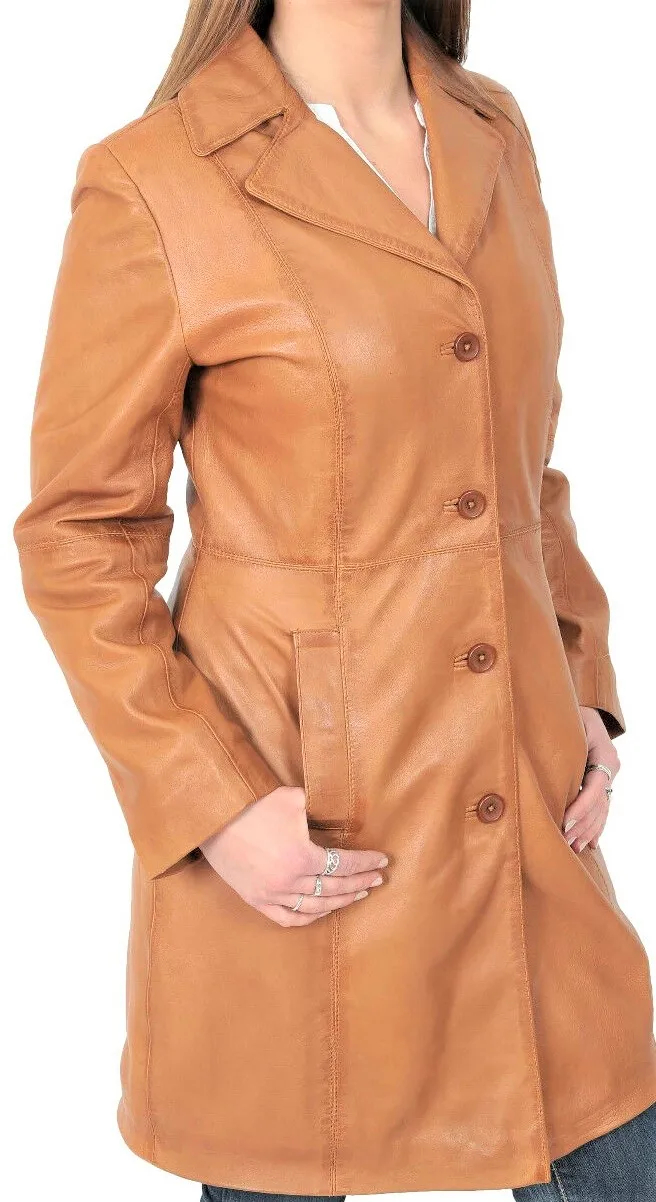 
Genuine Leather Coat For Women 