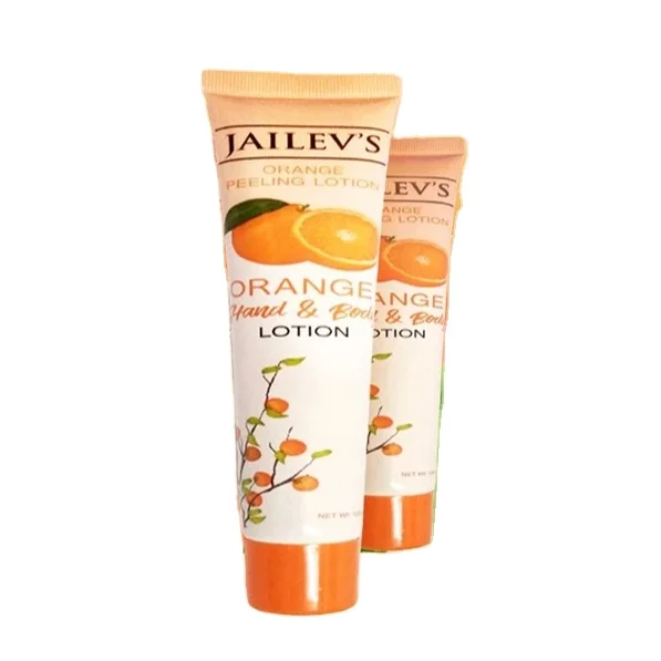 Private Label Whitening Skin  Body Heel Orange Peeling Lotion