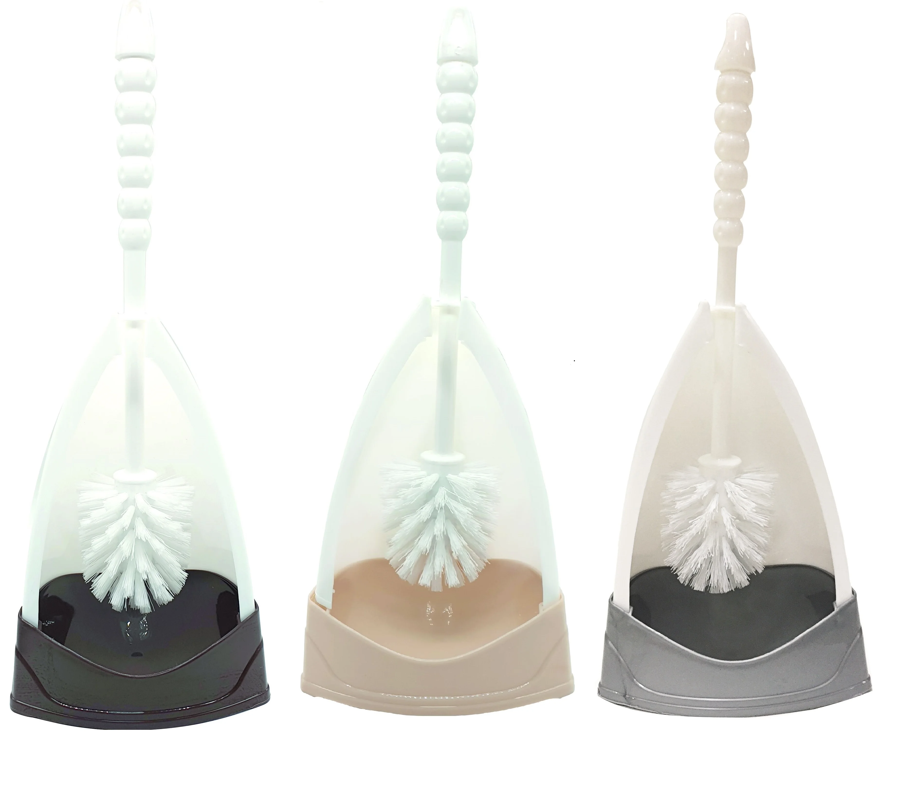 High Quality PP Plastic Toilet Cleaning Brush Set Premium Bathroom Material Price PET Broom Head for Home Use