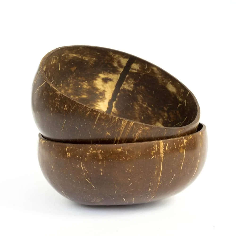 Natural Coconut Bowl Coconut Shell Bowl Small Handmade Bowl from Natural Coconuts Made in Vietnam