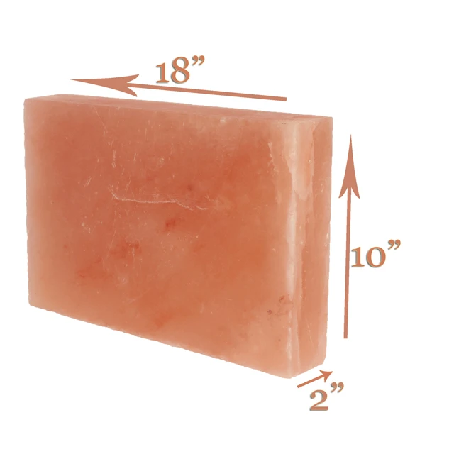 Himalayan Salt Block Slab for BBQ Cooking Searing Serving 18 x 10 x 2 inch salt bricks tiles