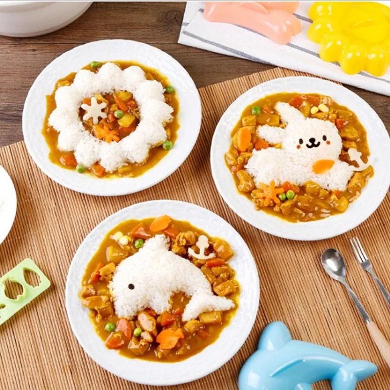 Custom Made Wholesale Press Maker Kitchen Plastic Japan Ball Sushi Rice Bento Mold