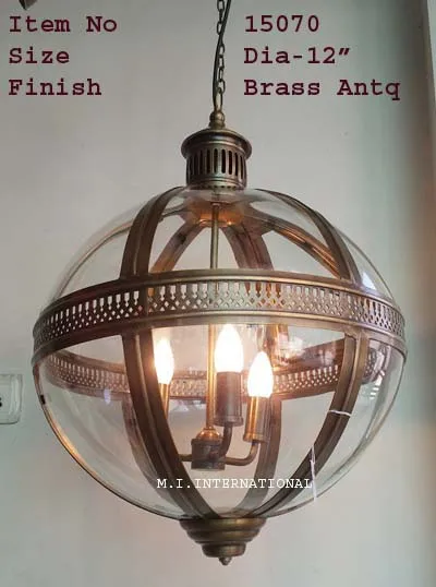 Premium Quality High on Demand Decorative Metal Pendant Lamp at Wholesale Price from Indian Exporter