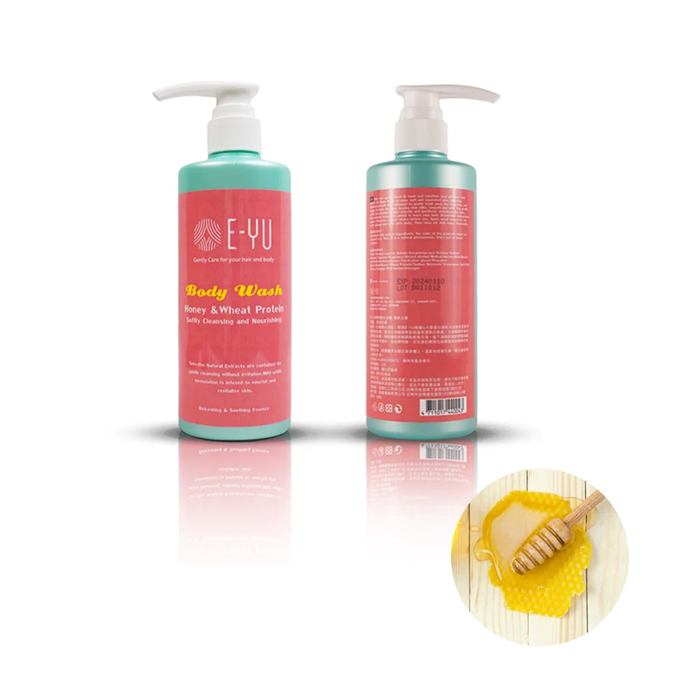 Wholesale shower gel hot sales menthol body wash for skin moisturizer