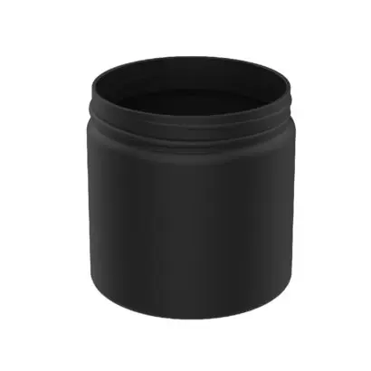 Clear plastic skincare lotion jars honey jars and sun cream containers -  M0111