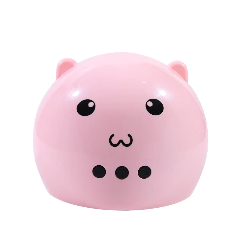 Nail Polish Curing LED Gel Fast Curing CE White/Blue/Pink Color Plastic Material 1 Year Warranty Nail Lamp