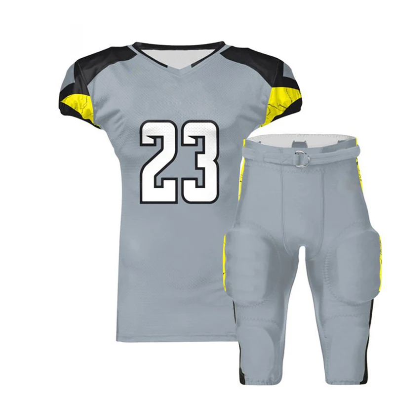 Quick Dry Breathable Superb Quality American Football Uniform Polyester Fabric Football Uniform