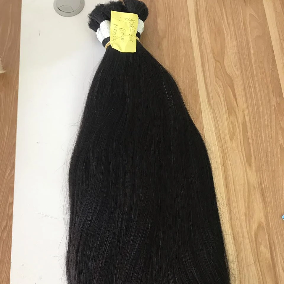 Продукты из вьетнамских человеческих волос черного цвета, высокое качество и оптовая цена
