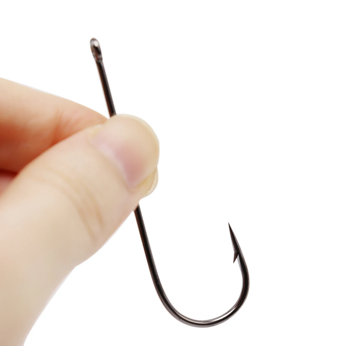 Manufacturer High Carbon Steel Sea Fishing hook Aberdeen Worm hook For Saltwater And Freshwater
