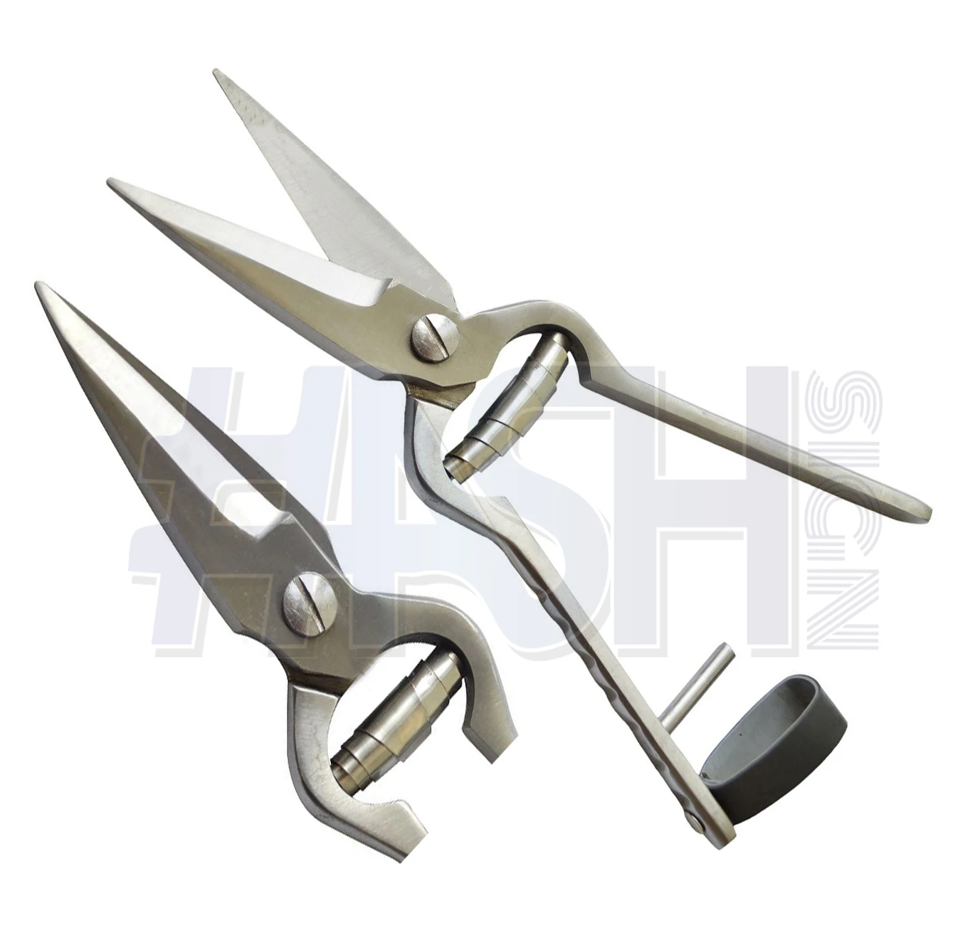 Foot Rot Shears Polished Stainless Steel Sheep Farrier Hoof Trimming Clippers