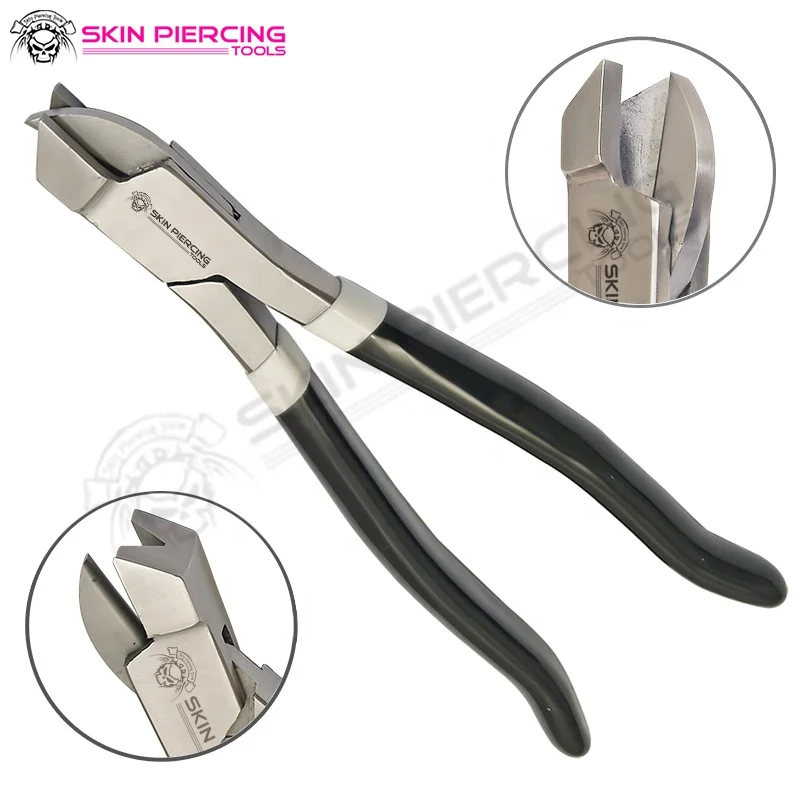 
Set of 5x Flat Half Round, Prong Opening Bow Closing Tube Holding Nylon Jaw & Tube Holding Cutting Pliers 