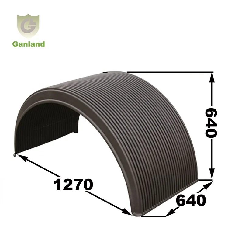 GL-23137 Semi Circle Tractor Plastic Truck Fenders
