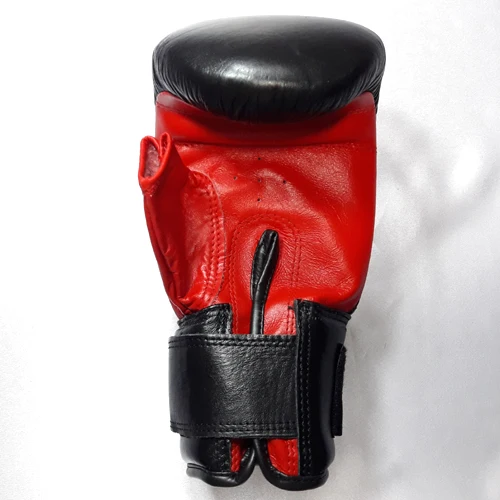8oz 12oz 14oz 16oz Leather and PU Leather MMA Gloves for Martial Arts Printed Bag Design for Boxing