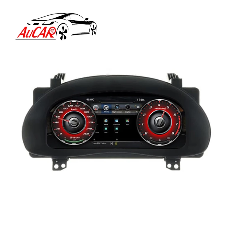 Цифровой спидометр Aucar, 12,3 дюйма, 1-4 Гб, для Toyota Corolla 2014-2017