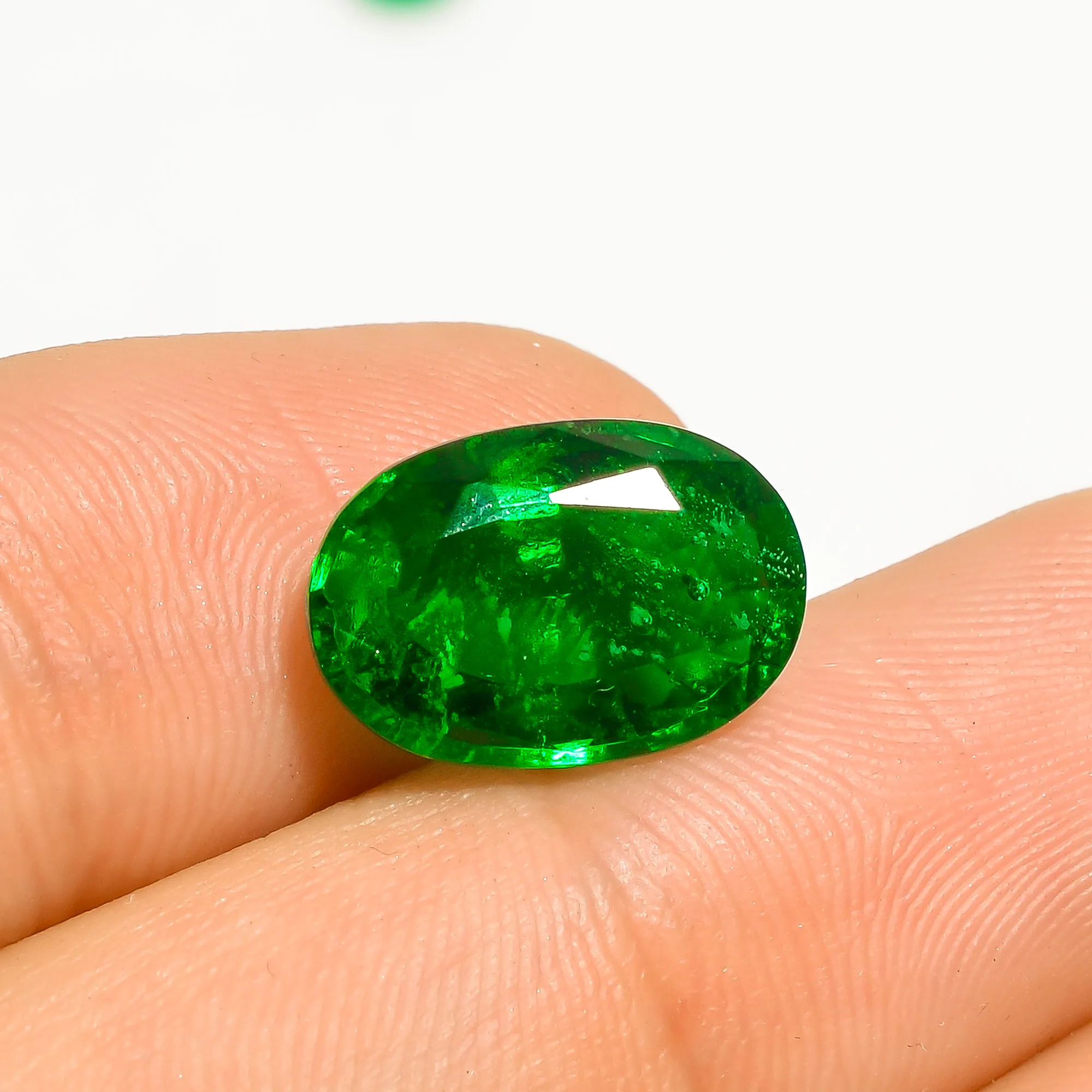 Emerald BaiFu Green Stone Gemstone Natural Emerald