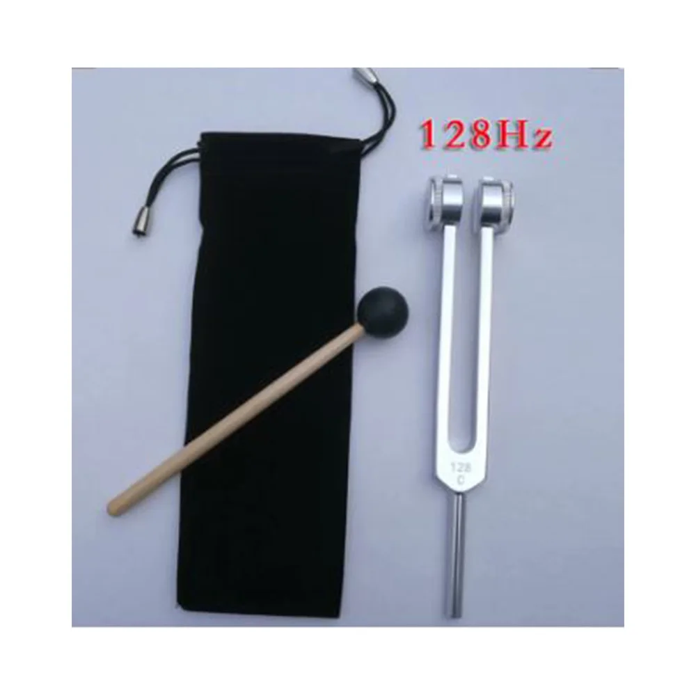 Medical Tuning Fork Set 256Hz & 1024Hz - International Standard with Hammer, Aluminum, and Cloth Feeding
