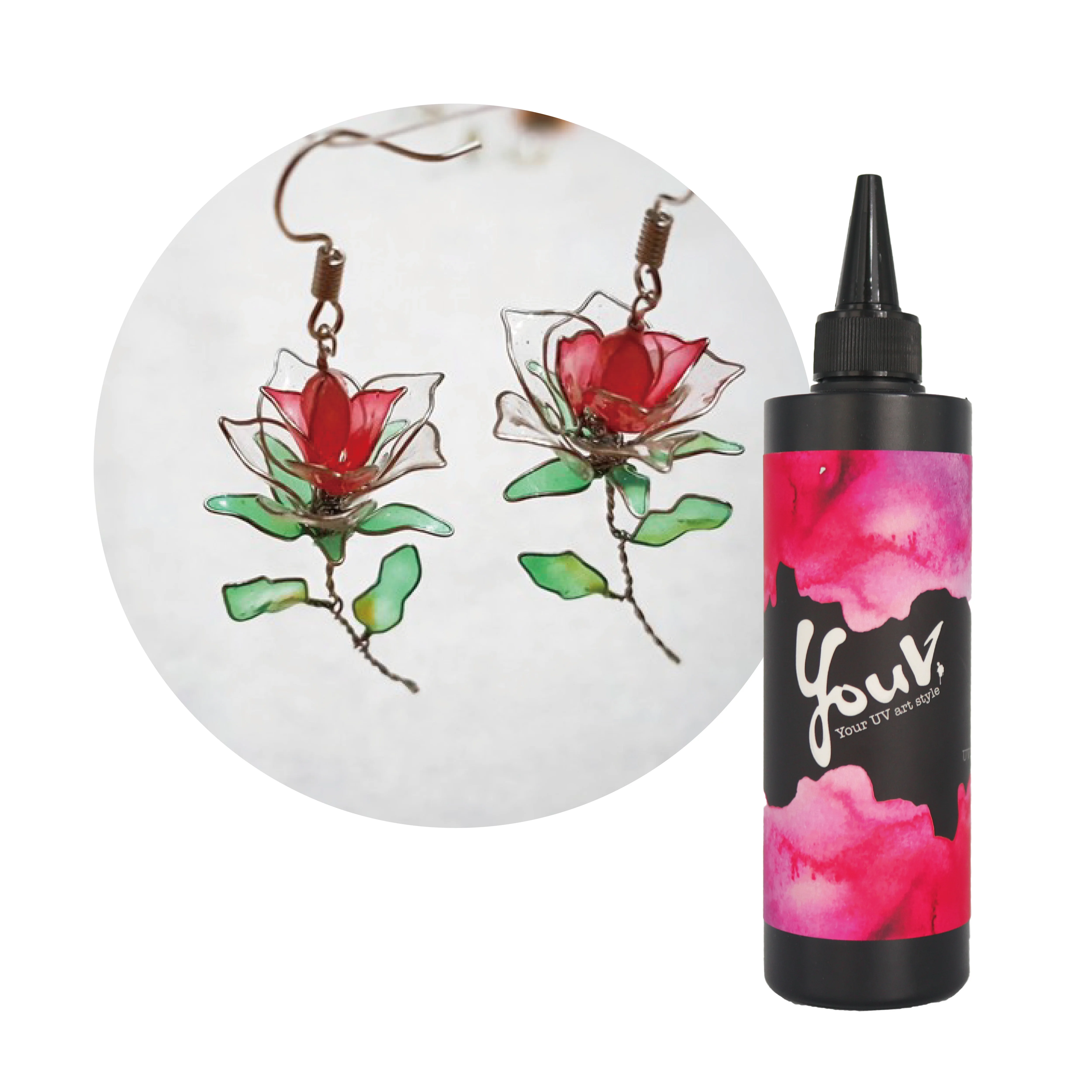 
Semi Color 3D Art Liquid UV Resin for Handicrafts 