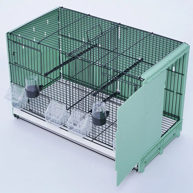 Comfortable Foldable Peony Lovebird Cage Pet Living House Cage