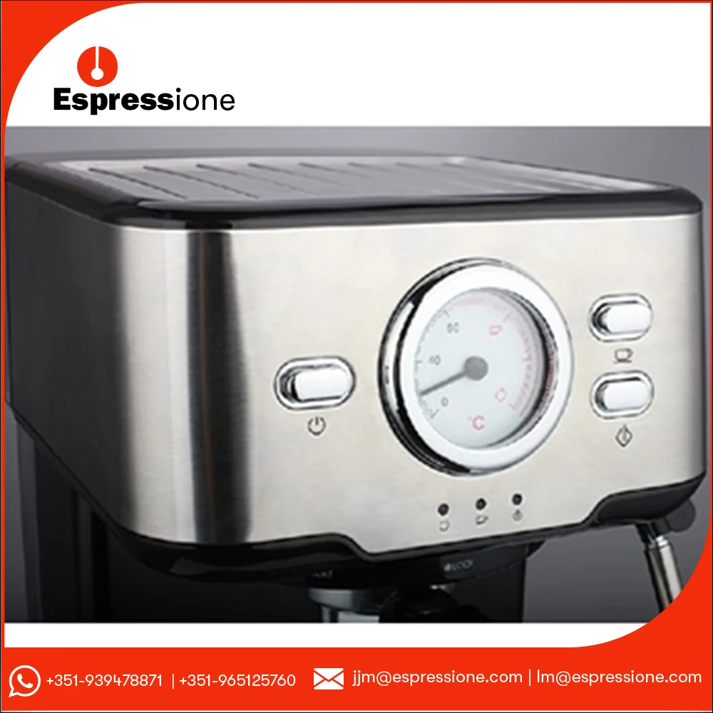 New High Quality Espresso Coffee and Cappuccino Machine With Gauge
