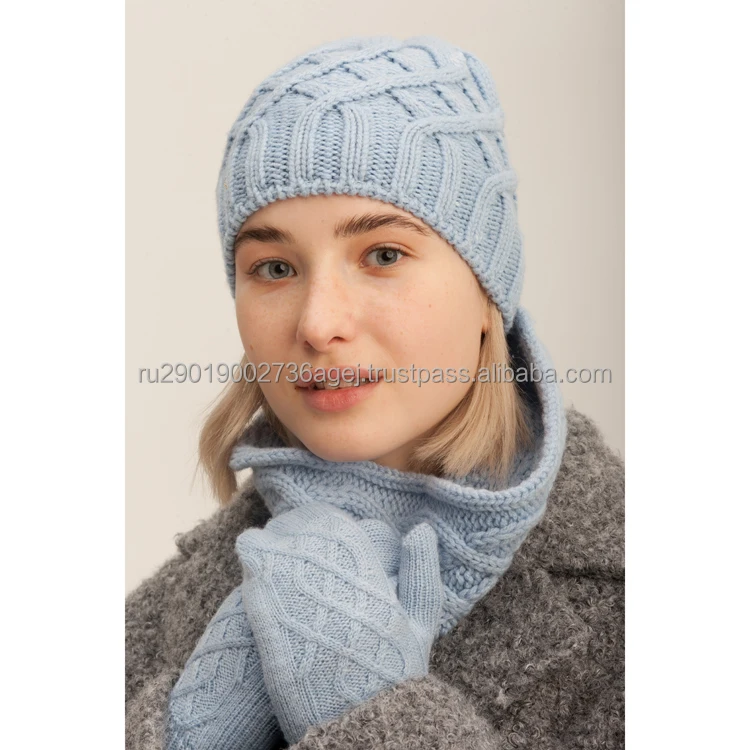 Высококачественные вязаные варежки для зимнего сезона, исторические ручные ремесла Оренбурга, цены производителя, зимние вязаные варежки