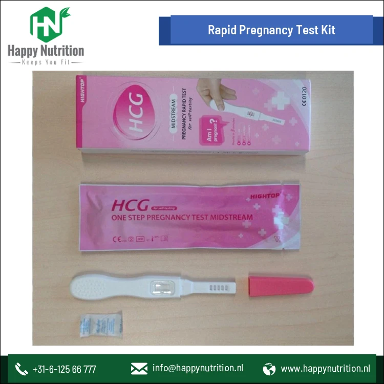  Быстрое и простое в считывании устройство для быстрого Домашнего Тестирования на беременность HCG