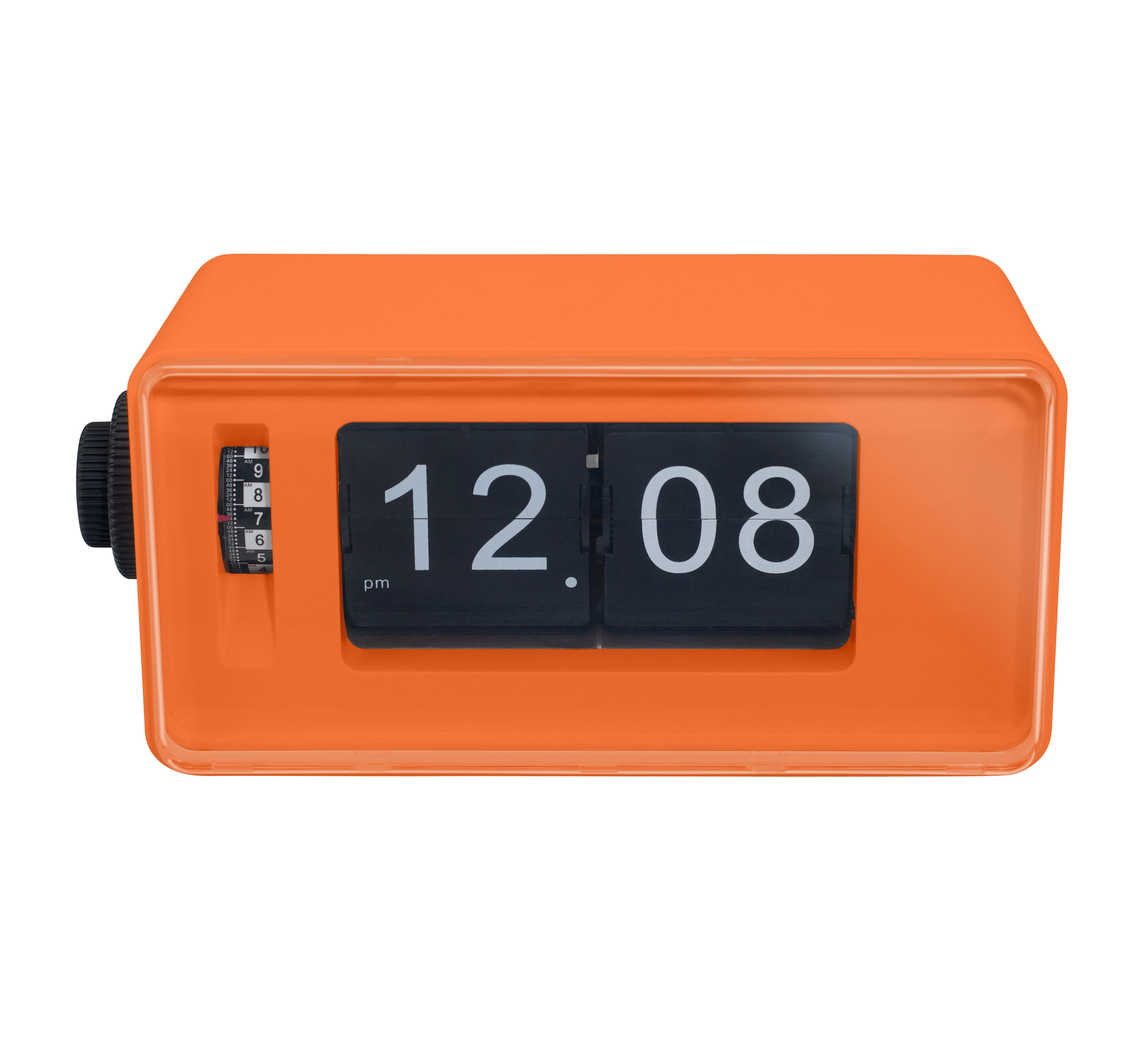 Ретро деревянное радио с откидной часовой радио с будильником