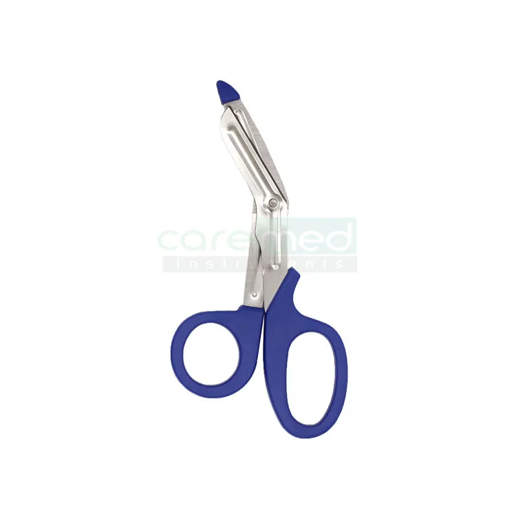Medical Shears Customized Logo Lister Bandage Scissors With Safe Blade Clip Cover Surgical Scissors | Caremed Instruments