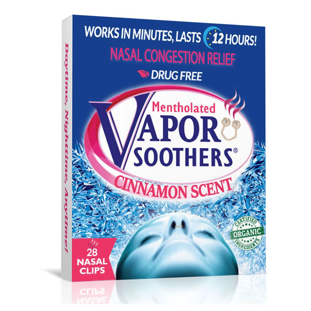 Частная торговая марка, Премиум качество, паровой сосуд на основе США, ароматизатор корицы 28ct, назальный расширитель