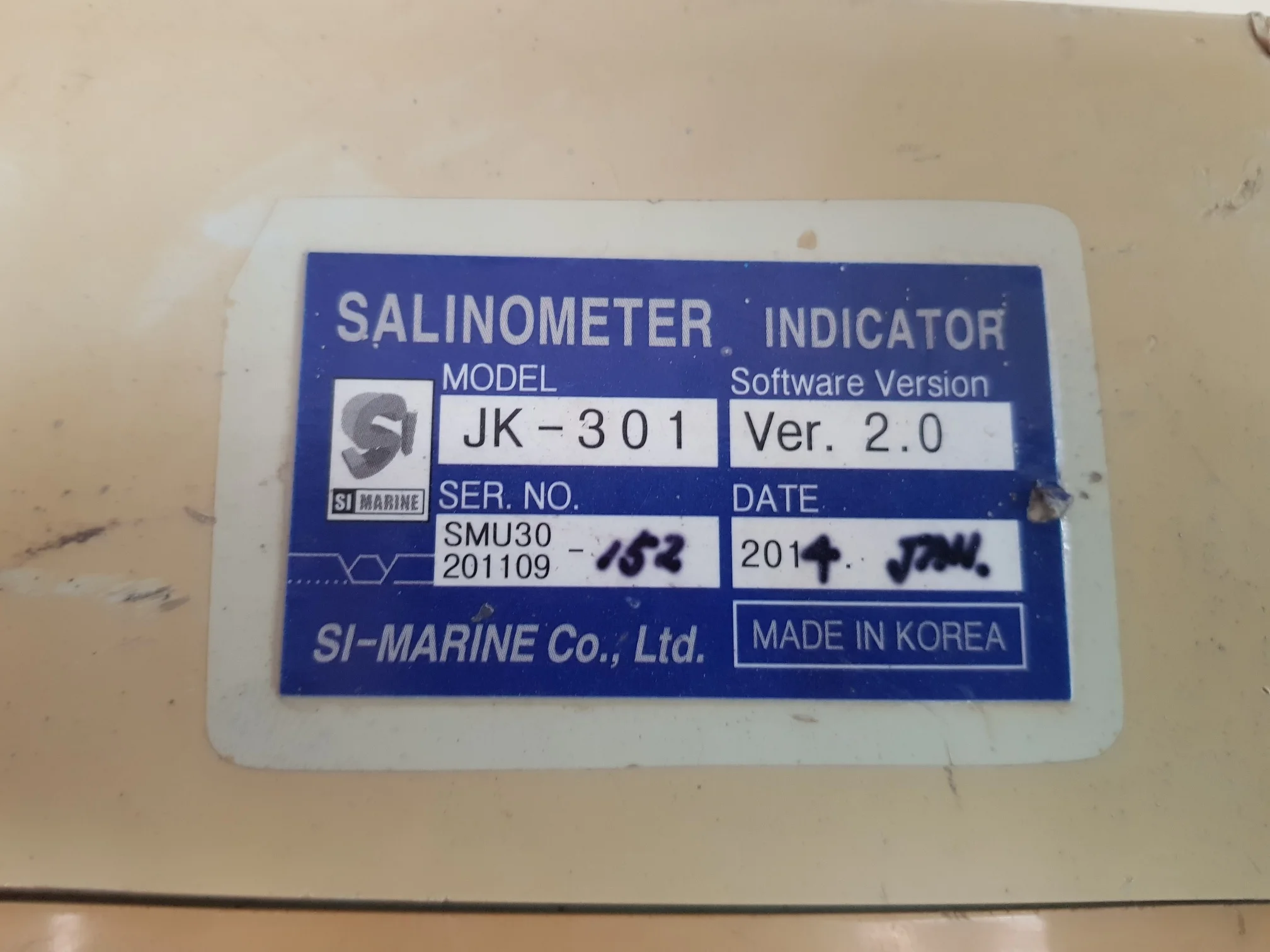 Jk-301 Salinometer Indicator