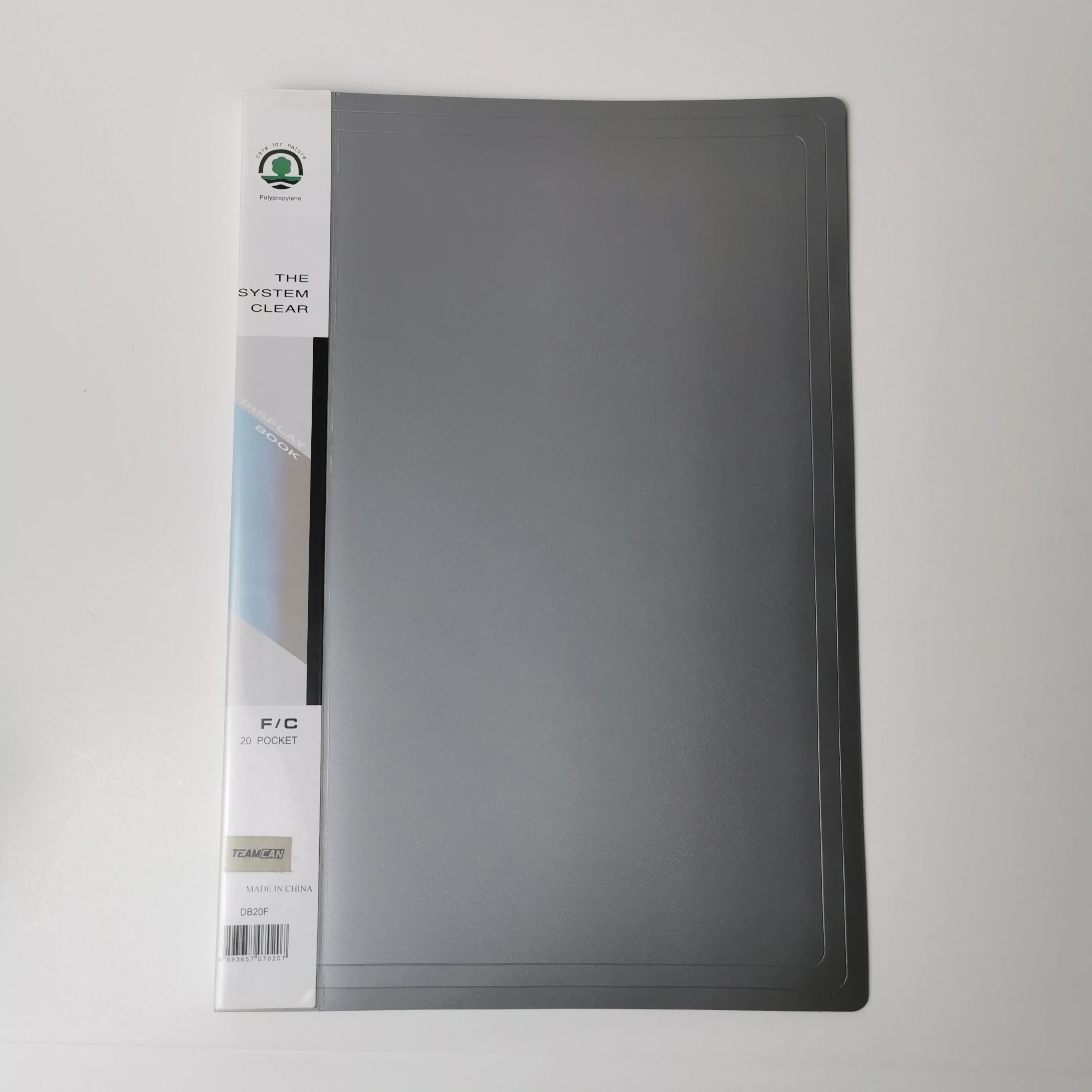 New Product 100 Pockets Pp Material F/c Display Folders Filing Products Office Supplies Display Book