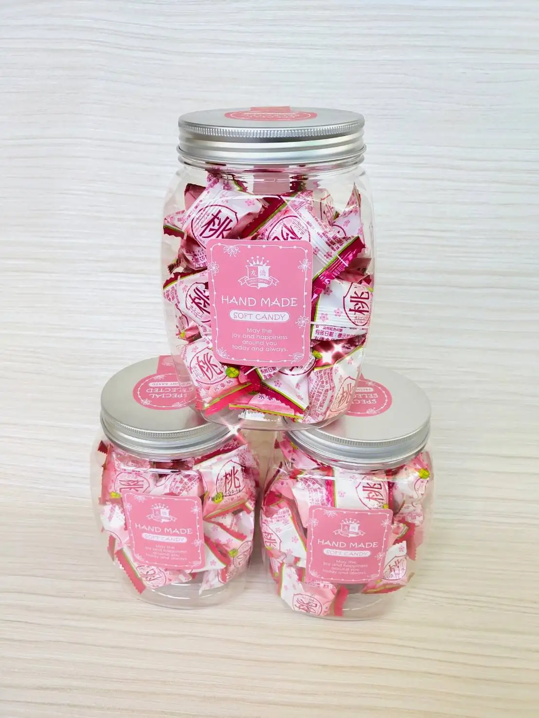 
halal candy gift Soft Gummy Candy bottle 