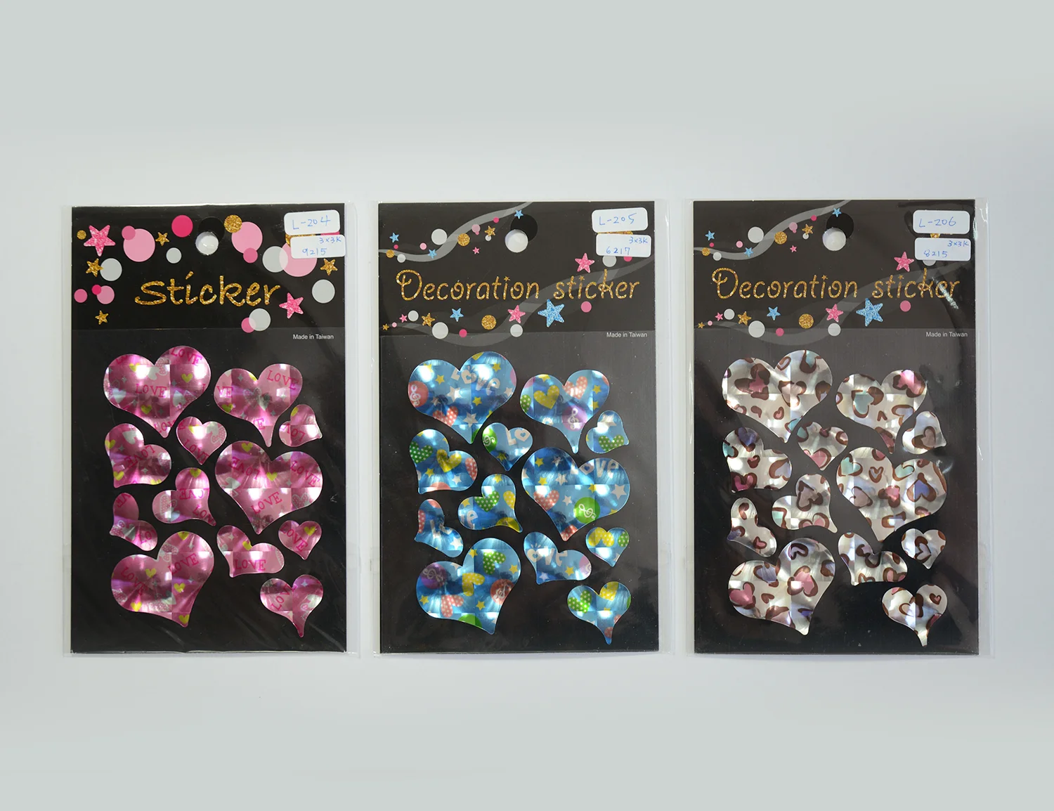 High quality Lens Laser Decoration Sticker with Disney & NBCU audited factory