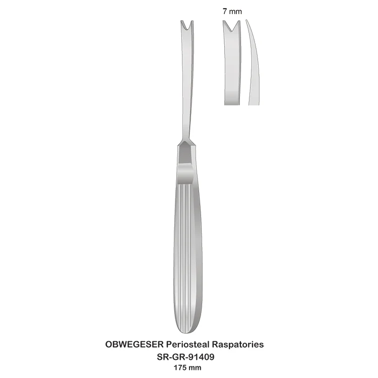 High Quality OEM ODM Customized Surgical Instruments Elevator Elevator Stainless Steel OBWEGESER Periosteal Raspatories