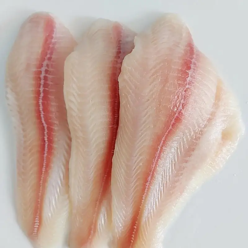  Вьетнамский оптовый поставщик филе рыбы замороженное пангасиус не Обрезанное без косточек кожи для живота жира красное мясо